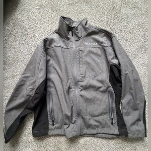 Ariat Men's Charcoal and Black Performance Jacket